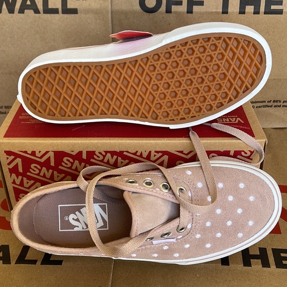 Vans Authentic Platforms Suede Polka Dot Shwgry/True White WMNS - Picture 5 of 16